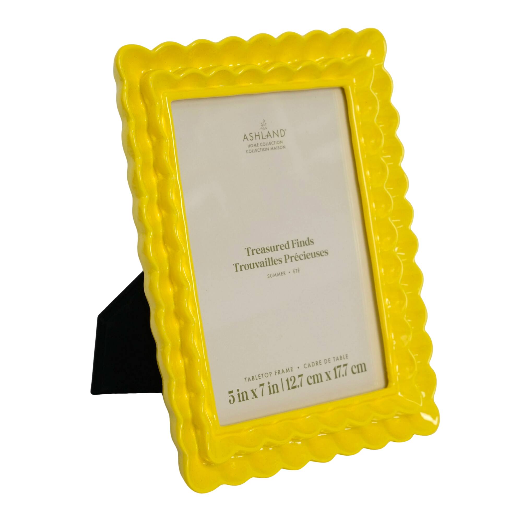 5" x 7" Yellow Ruffle Tabletop Frame, Treasured Finds by Ashland®
